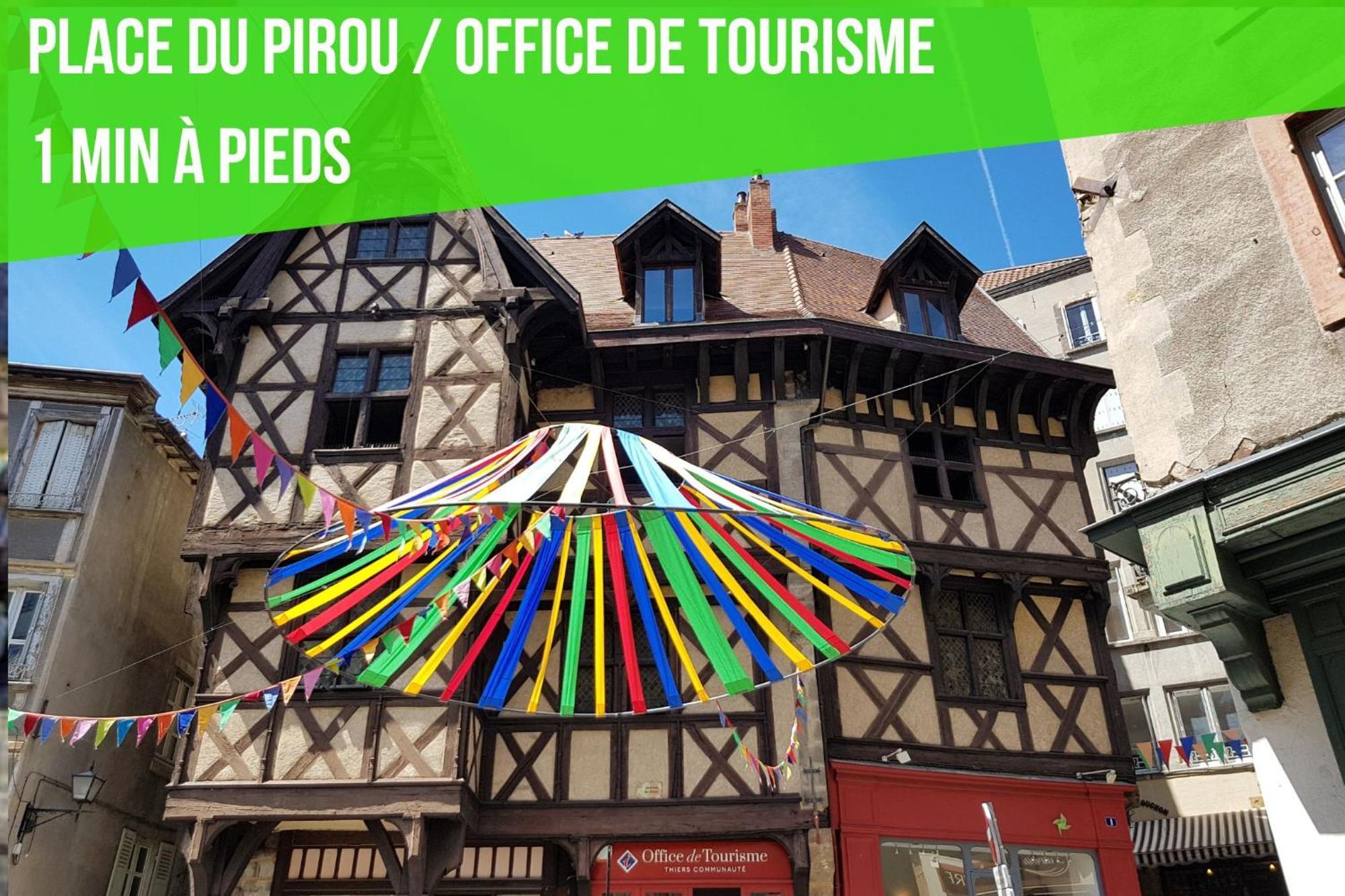 Le Petit Pirou # Cosy # Halte Auvergne ティエール エクステリア 写真
